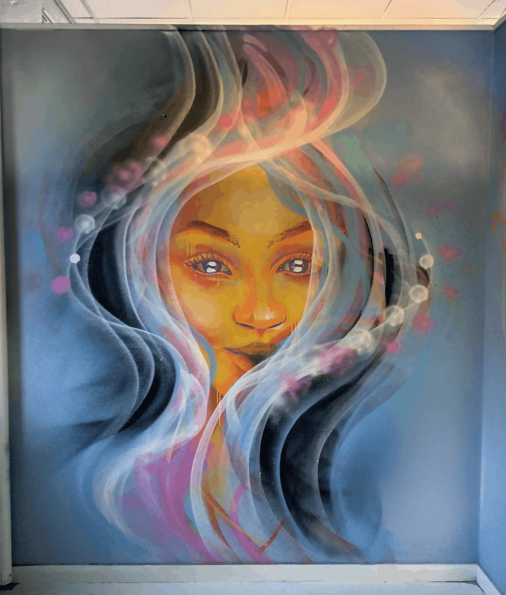 studio pippi 2 mural painting