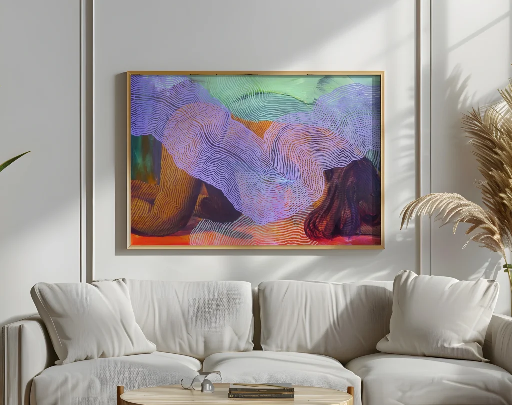 No instructions; step 2 / Fine art print