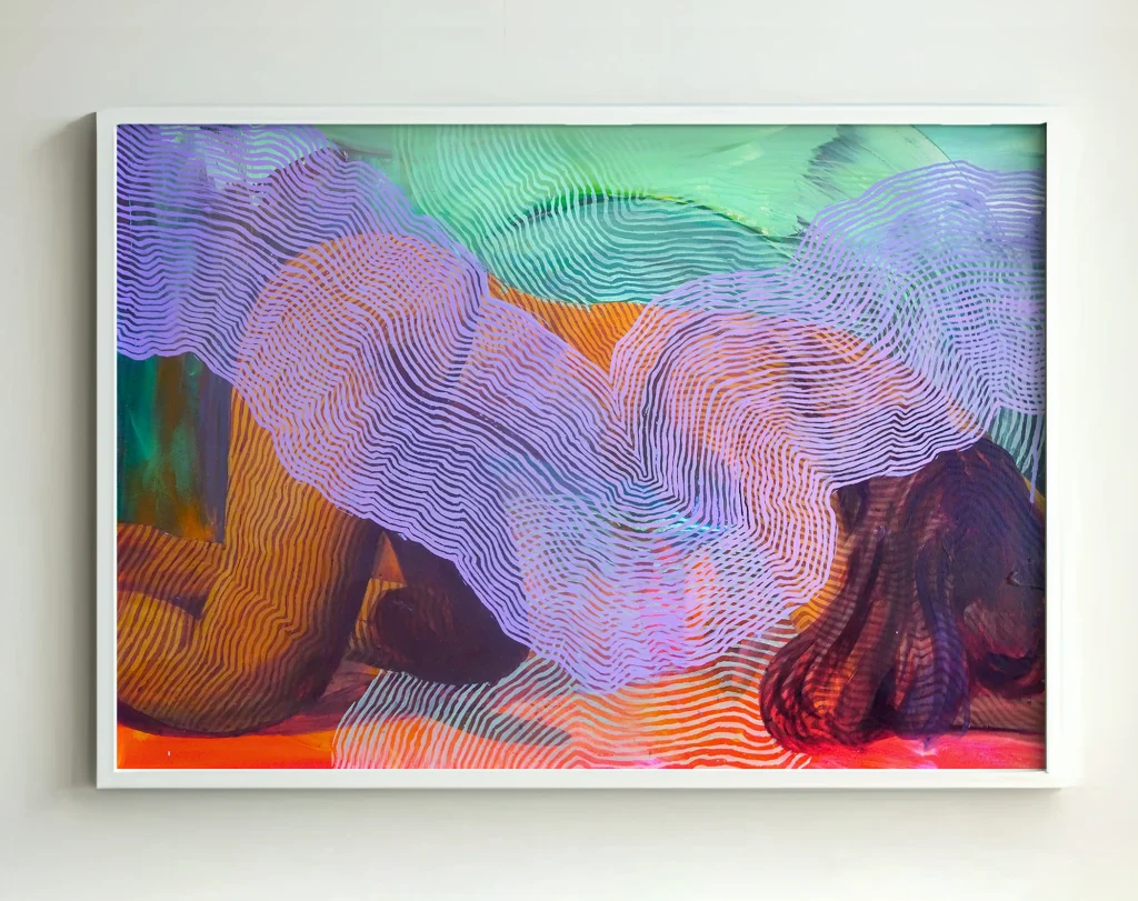 No instructions; step 2 / Fine art print