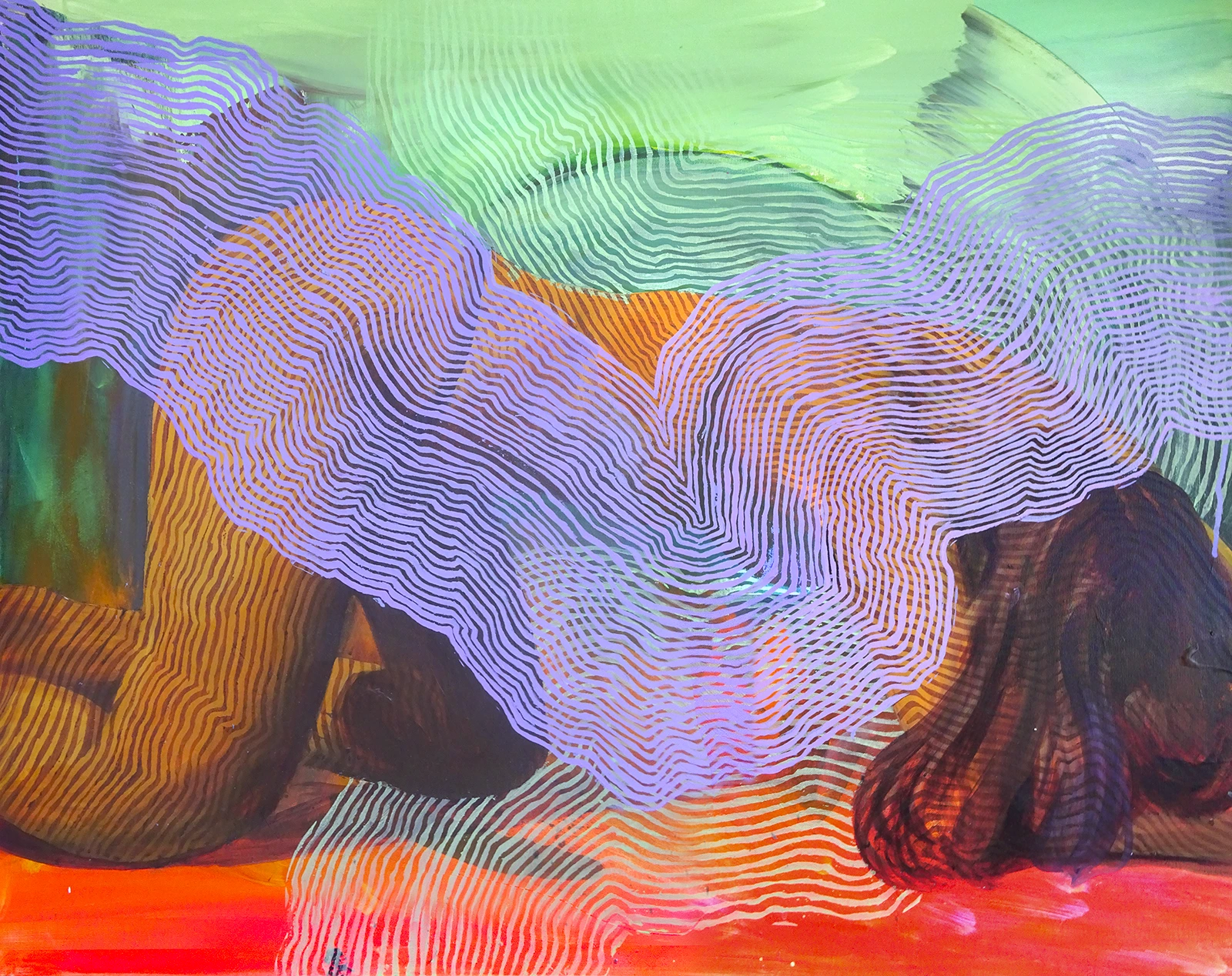 no instructions step 2 acrylic original painting